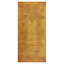 1930s Gold Herati Traditional Geometric Antique Knotted Wool Indian Runner Rug