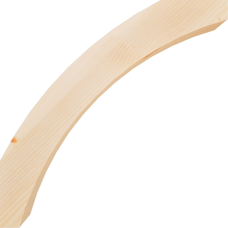 Genouillère Thorton, Sapin Douglas de 3 1/2 po (lisse), 26 po X P 26 po H