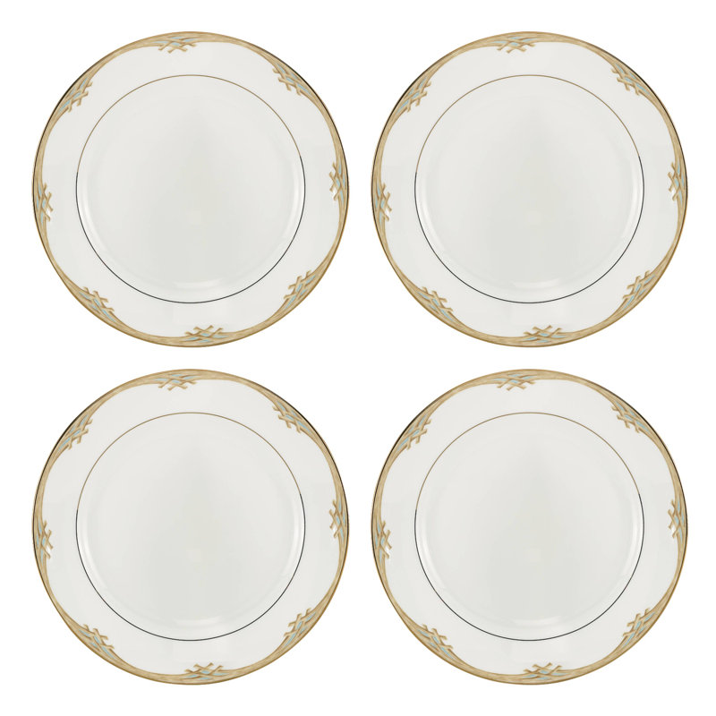 Assiettes à dîner Lenox British Colonial, ensemble de 4