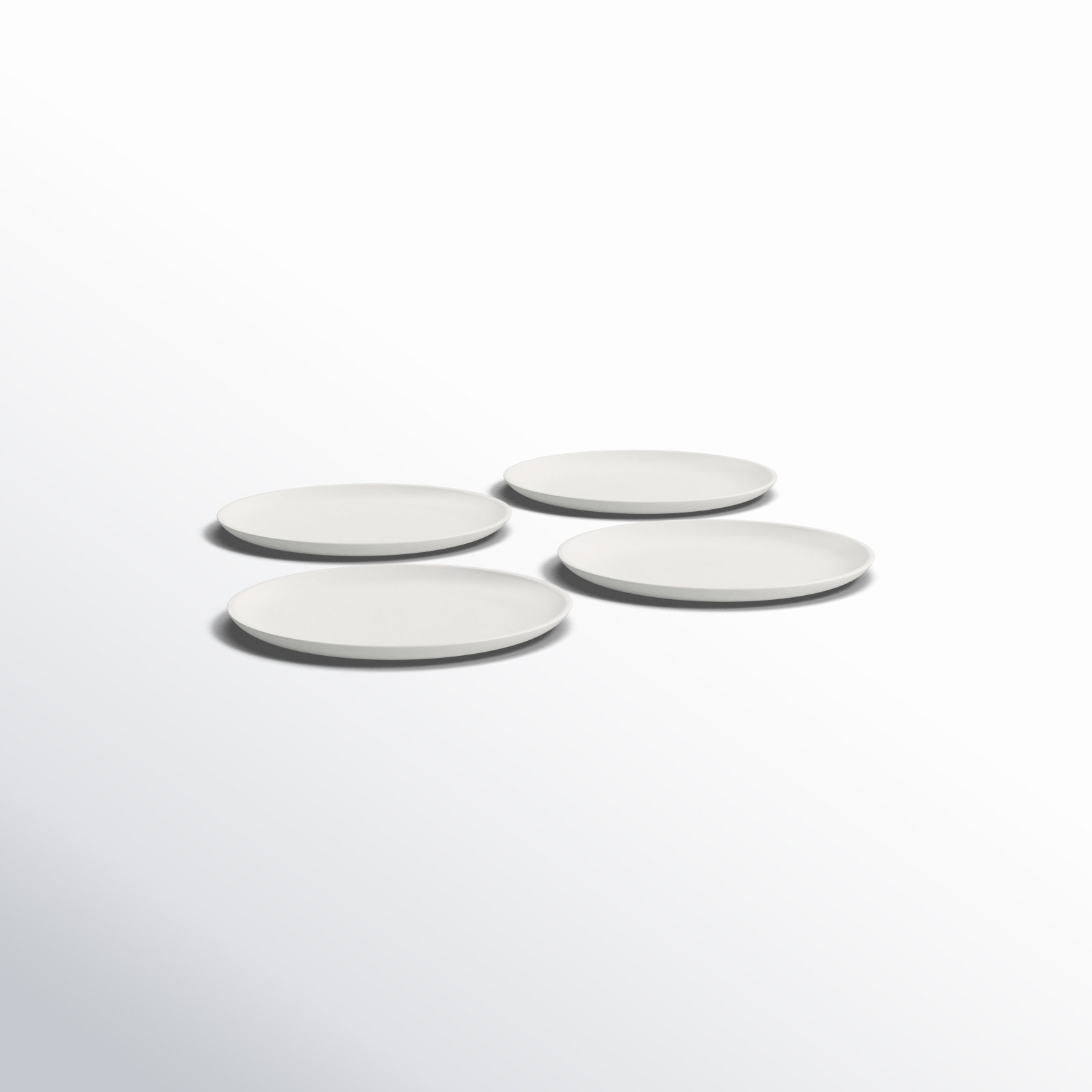 Borgen 11" Dinner Plate, Pearl