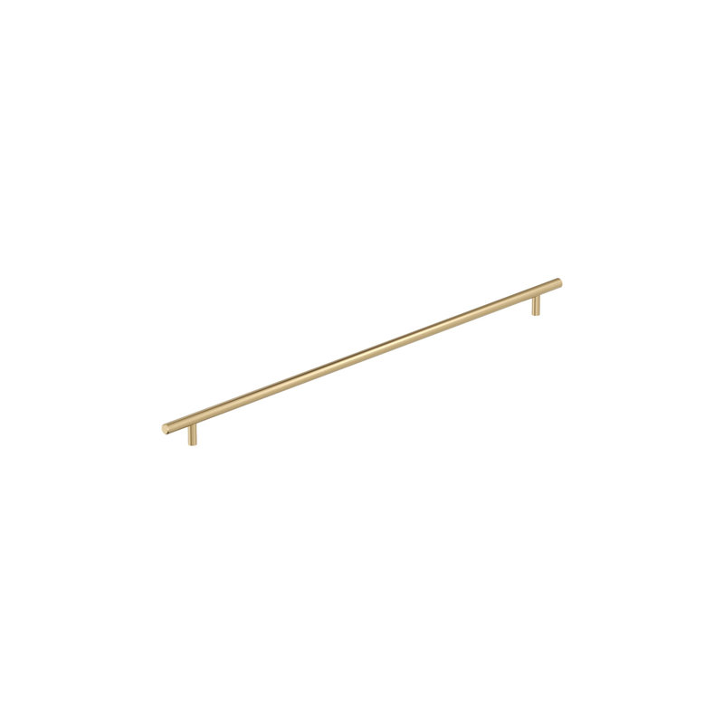 Poignées de barre centre à centre, Bronze champagne, 21 7/16", 1