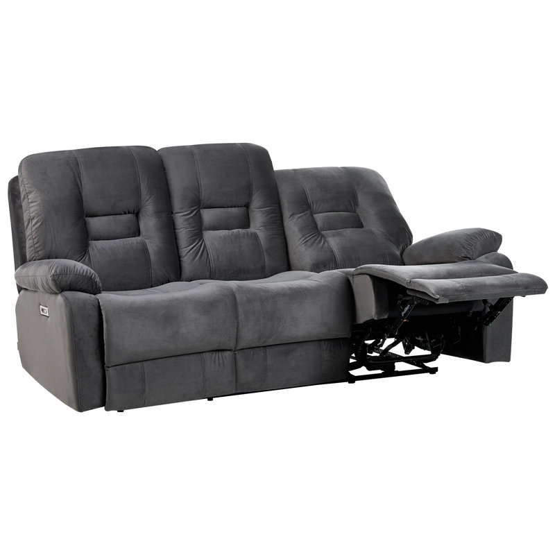 Celerina 3 Seater Velvet Electric Sofa