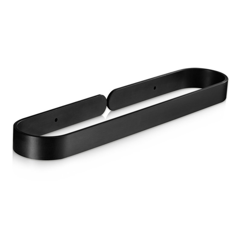 Anneau à serviette, Noir mat