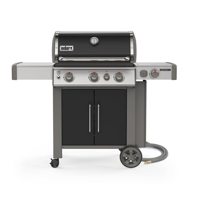 Weber Genesis II E-335, 3 Burner, Natural Gas, Black
