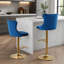 33'' H Velvet Upholstered Side Chair