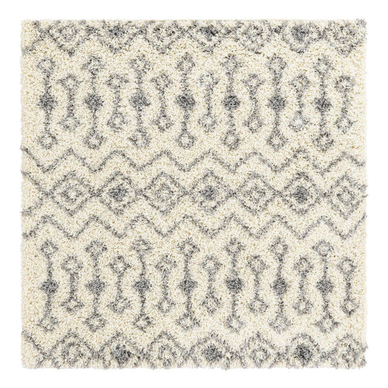 Birte Geometric Indoor Rug, Square 5'3"