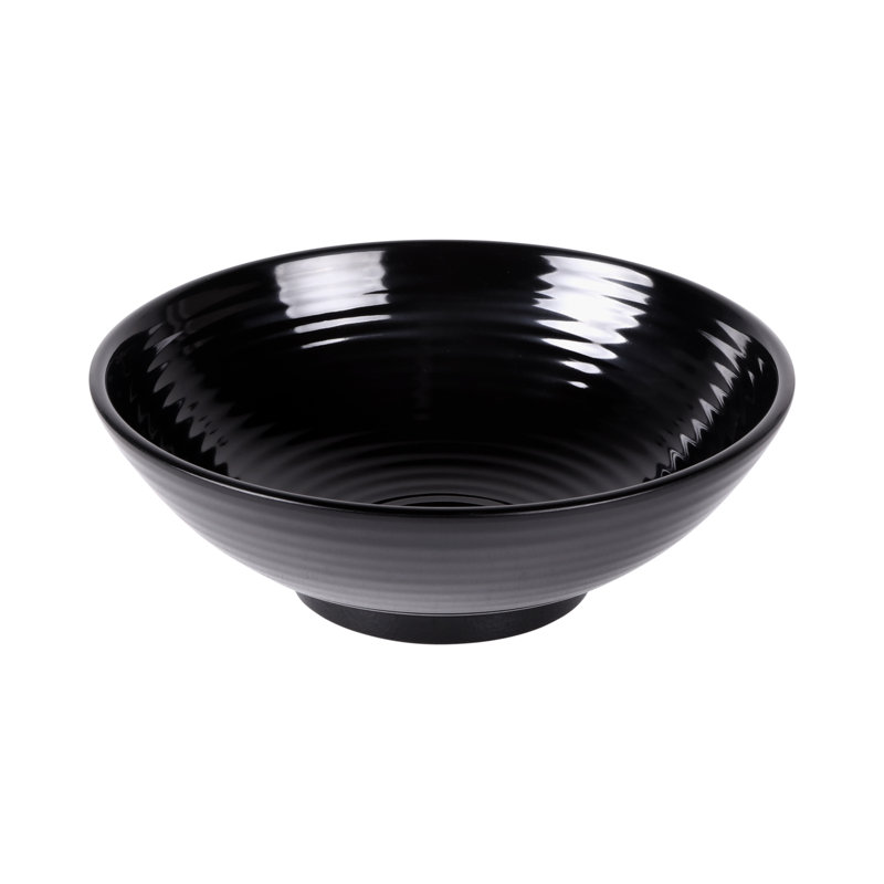 Bol de service en mélamine 56 fl en mélamine ring classic, Noir