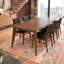 Table de salle à manger en bois massif 29,5 po Brimmer Eucalyptus