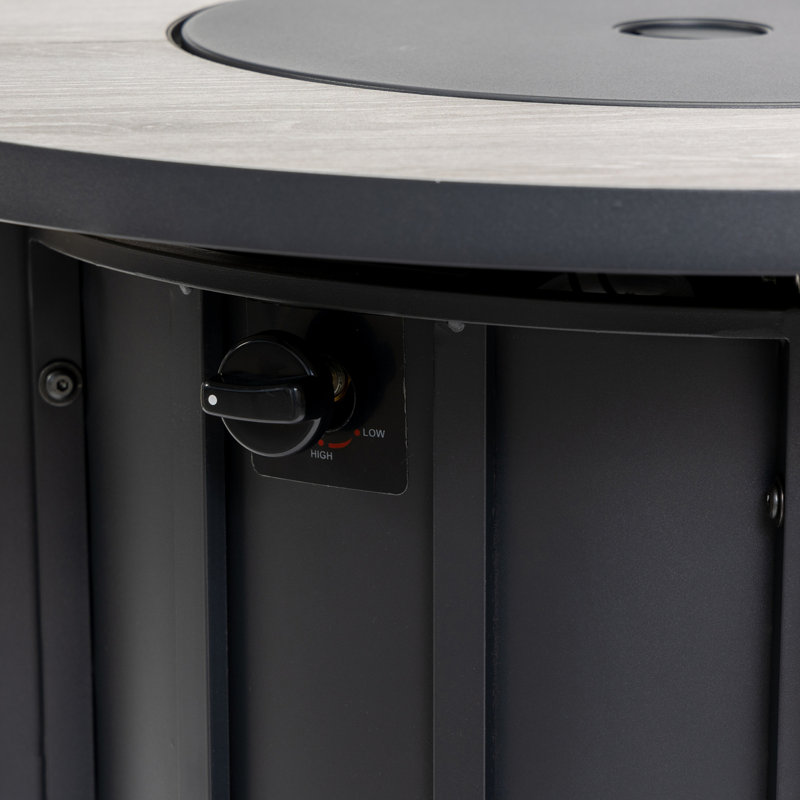 Foyer de table au gaz propane