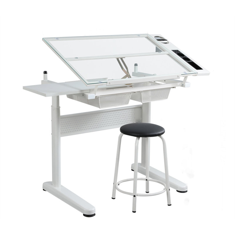 35'' x 23.6'' Sewing Table, White