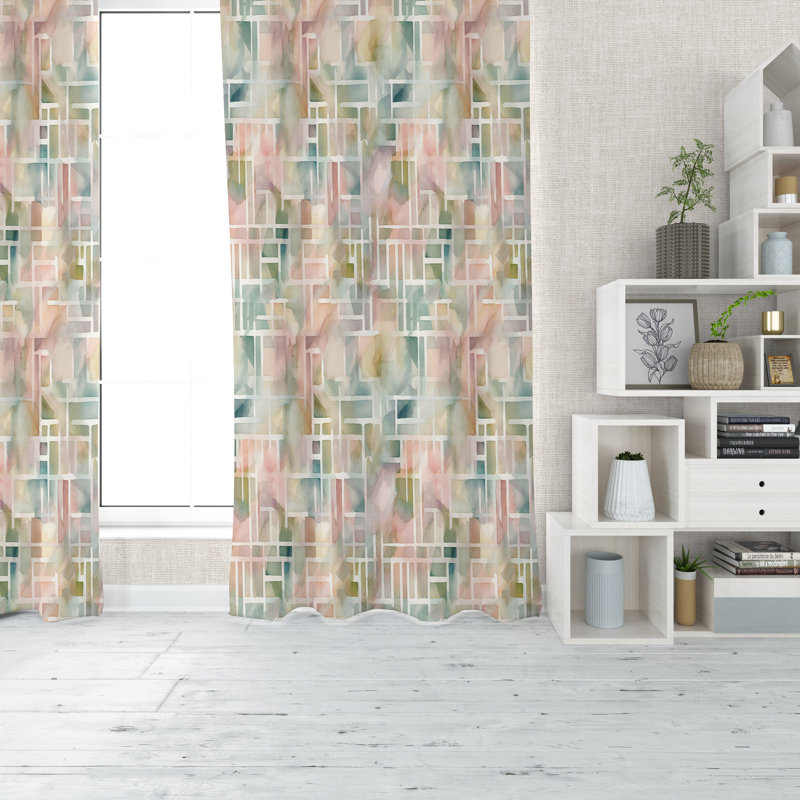 Aidyn Room Darkening Curtain Pair, 20" W x 52" L