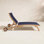 Marfried 29" Teak Patio Chaise Lounge