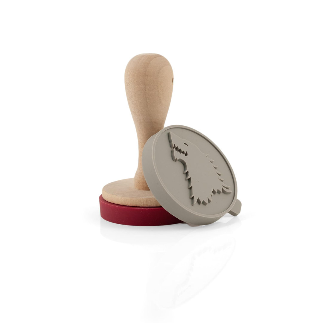 Game Of Thrones Silicone Cookie Stamps | Dire Wolf & Dragon Stamps | Set Of 2 Nerd Block