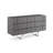 Clintock Stainless Steel 59 " W 6 - Drawer Dresser-1552920030