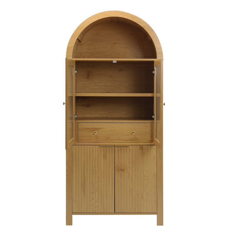 Armoire de rangement arquée pour garde-manger