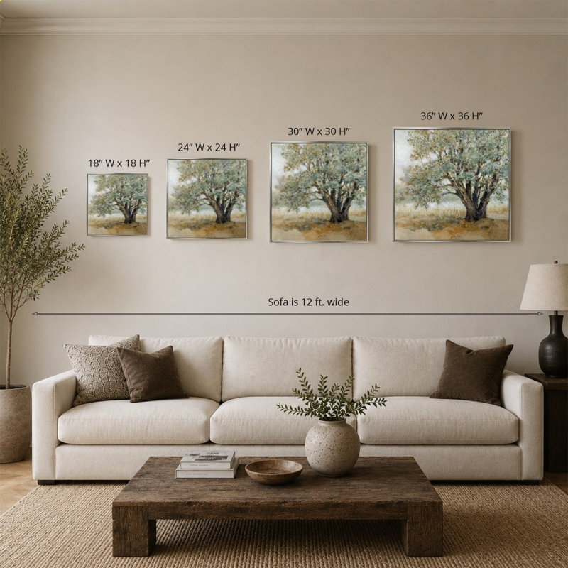 Autumn Oak Tree by Lanie Loreth - Graphic Art on Canvas