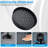 Durable Matte Black Shower Faucets & Systems, Air-injection Rainfall For Modern Bathrooms