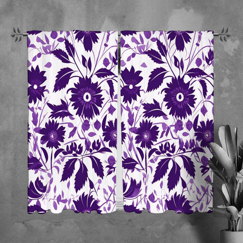Morghen Room Darkening Curtain Pair, 40" W x 61" L