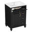 Meuble-lavabo de salle de bain avec lavabo-729392408