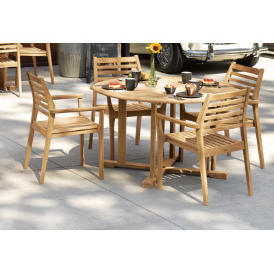 Mera 5 Piece Dining Bistro Set