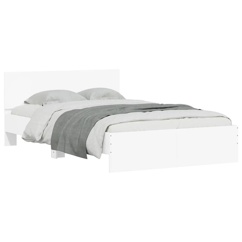 Aleshia Bed, 140 x 190cm, White