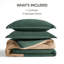 Ensembles de literie douillets, velours côtelé de polyester 3 pièces, chambre à coucher moderne