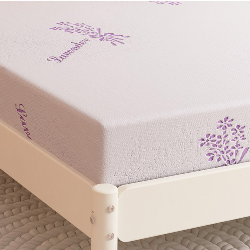  EGOHOME 6" Lavender Medium Memory Foam Mattress, King, 6"