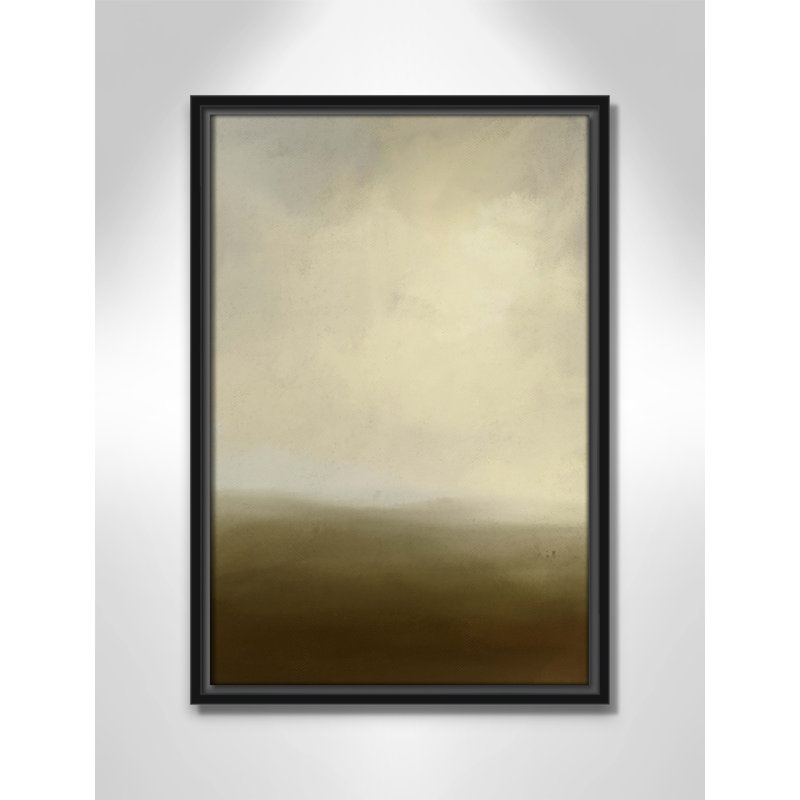 Macy - Toile à cadre flottant, Noir, L 13,5 po x H 19,5 po