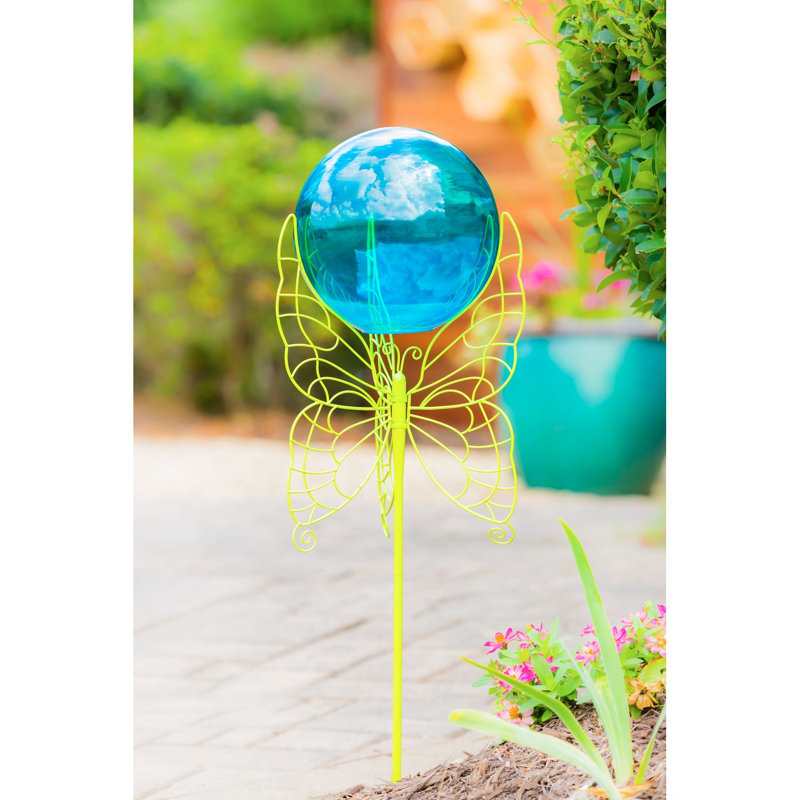 Balle fixant le papillon Hehir, Bleu / jaune