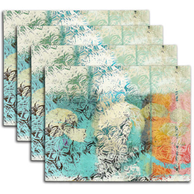 Napperon abstrait en polyester