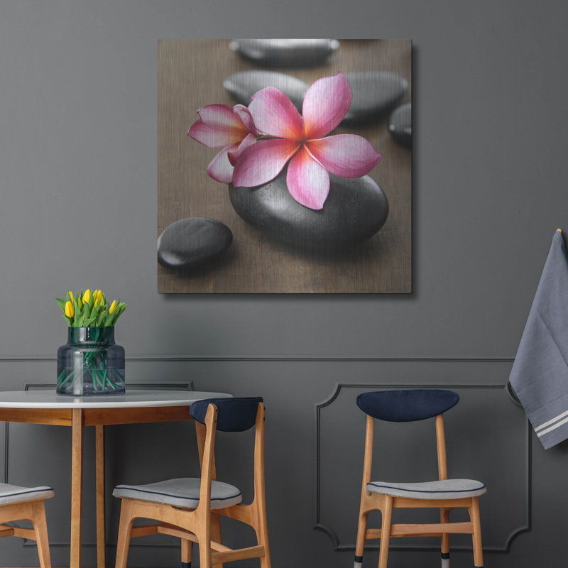 «Zen Pebbles 4» par PhotoINC Studio, H 36 po x l 36 po