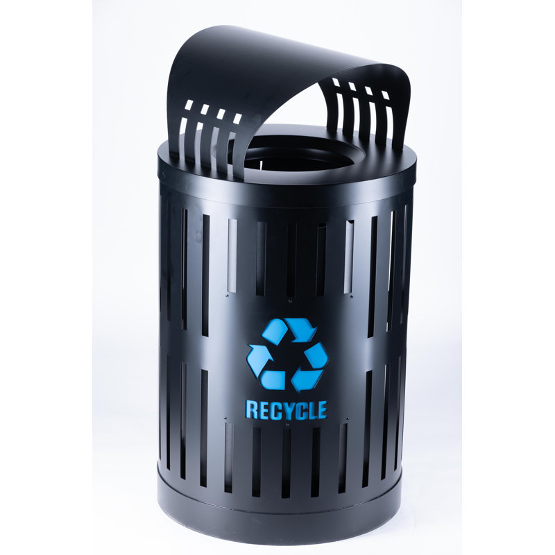 34 Gallon Recycling Bin with Canopy