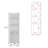 Freestanding Cabinet Kairatu, One Drawer, White Finish