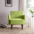 Faux Leather Armchair-1332716570