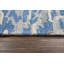 Tapis bleu en laine touffeté à la main Stephenson-193714347