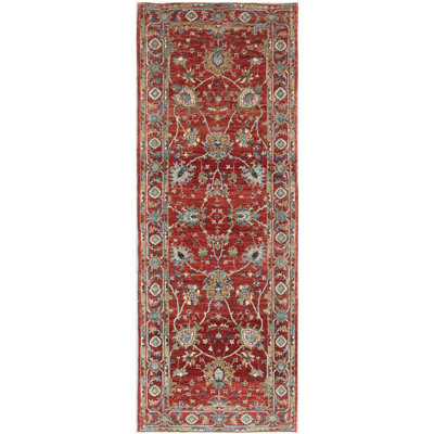 Allyzon Floral Hand Woven Area Rug