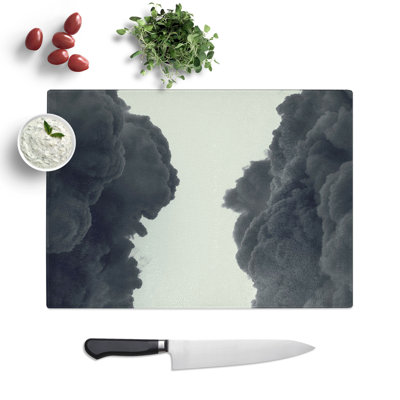 Between the Clouds Chopping Board