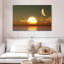 Coucher de soleil sur la lune-107505731