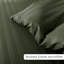 Microfiber Striped Duvet Cover Set with Pillowcases-169491085-169491083