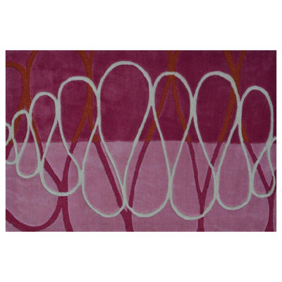 Squiggle Strip Pink Size 2.8X4.8