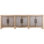 Merwin 109-Inch Reclaimed Pine 2 Tone 6-Door Sideboard