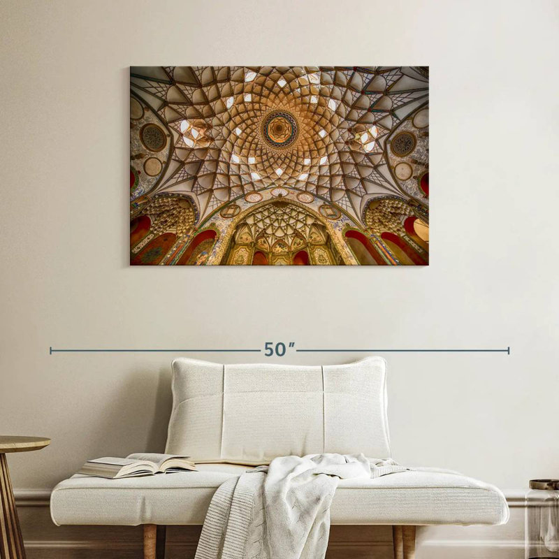 Plafond de maison Borujerdi, H 26 po x l 39 po