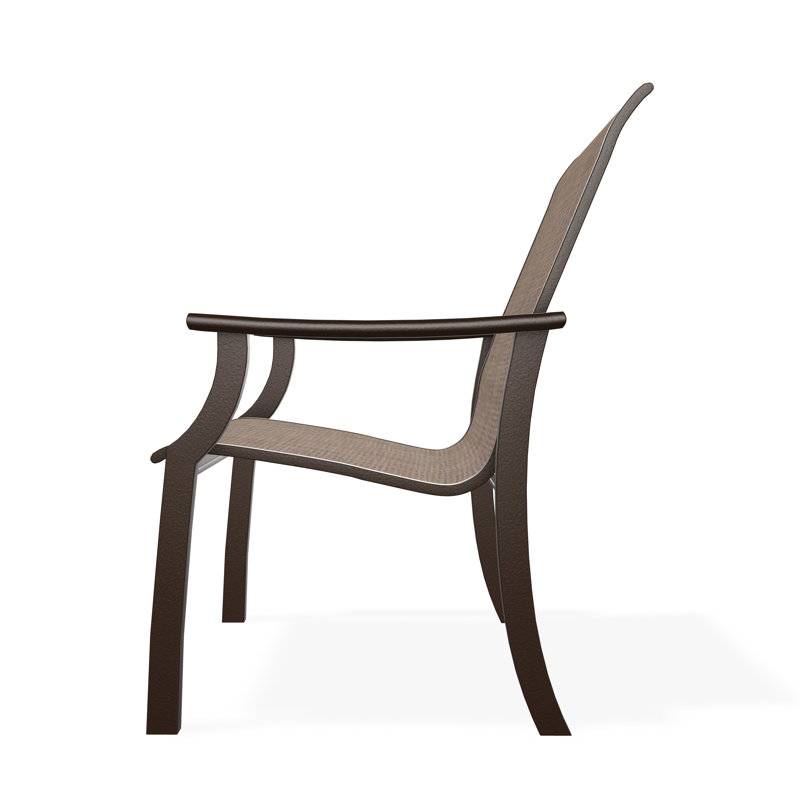 St. Catherine Polymer Outdoor Lounge Chair, Kona, Augustine Fennel Sunbrella®