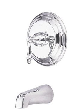 Vintage Single Handle Wall Mounted Tub Spout