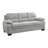 Hugh 80 Inch Sofa, Soft Foam Cushioned, Solid Wood-1354649003