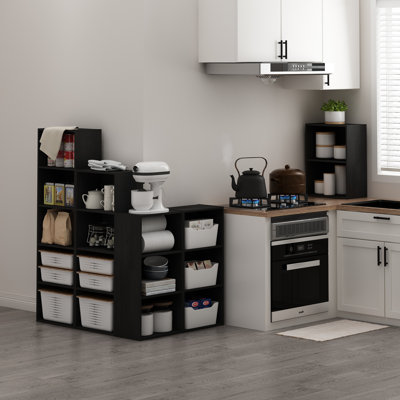 Aliesha Open Shelf Bookcase
