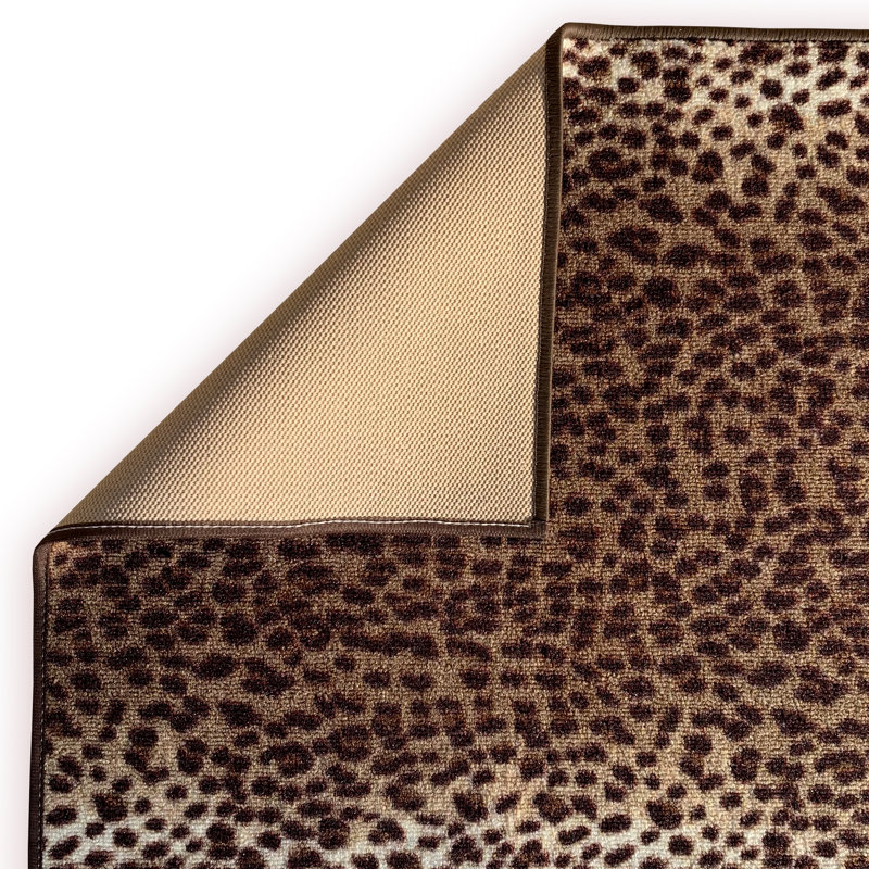 Estela Performance Animal Print Indoor Rug, Runner 2'7" x 9'