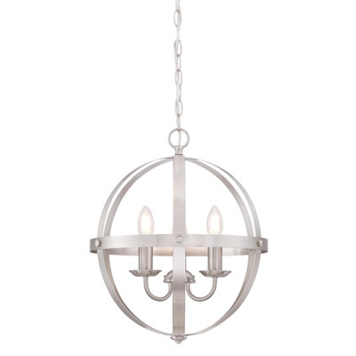 Lustre géométrique unique à 3 lumières