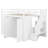 Jaquai Full Size Wood Loft Bed With Built-in Wardrobes, Cabinets and Drawers-424852119