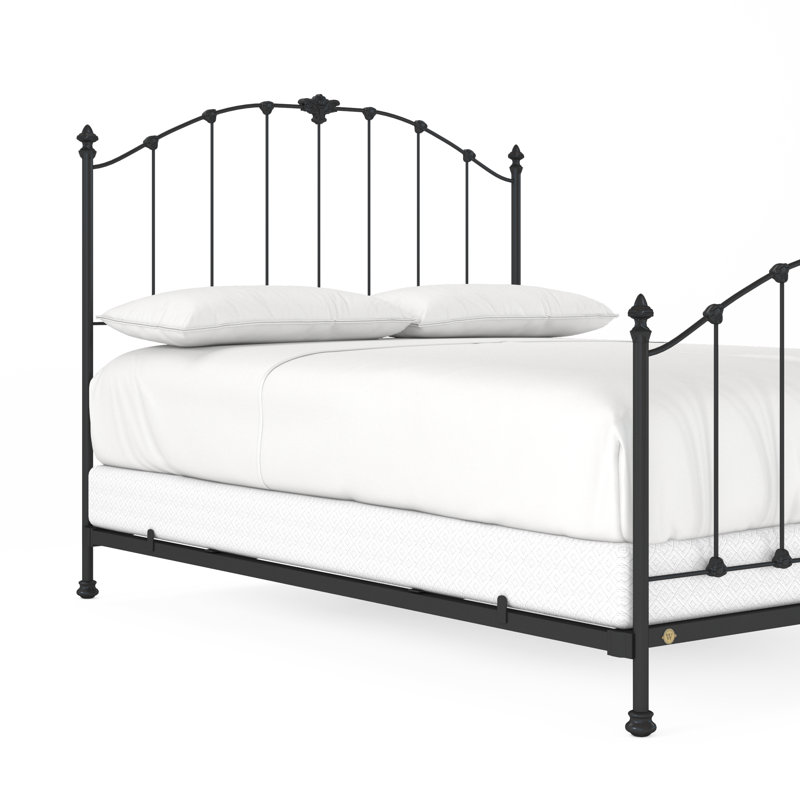 171 Country French Bed | Complete Standard, California King, Gunmetal